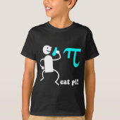 Funny eet pi t-shirt (Voorkant)