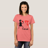 Funny eet pi t-shirt (Voorkant volledig)