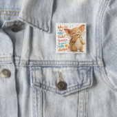 Funny Egg Dad Joke Vierkante Button 5,1 Cm (In situ)