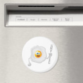 Funny Egg Fridge Magnet (Insitu (Vaatwasser))