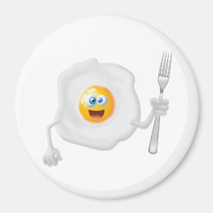 Funny Egg Fridge Magnet