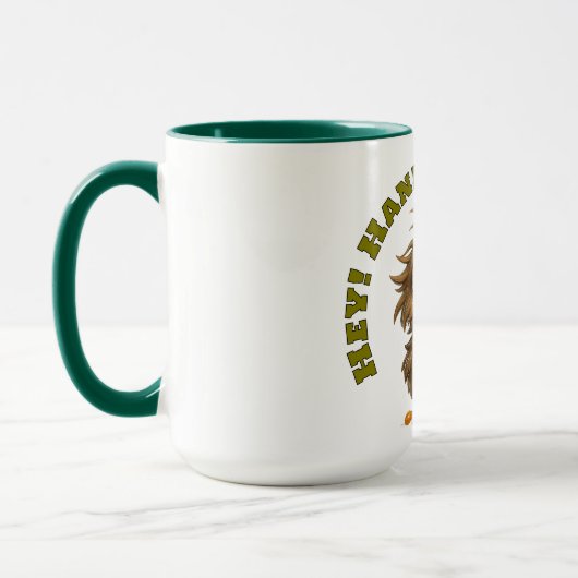 Funny Egg Guard Mok (Links)