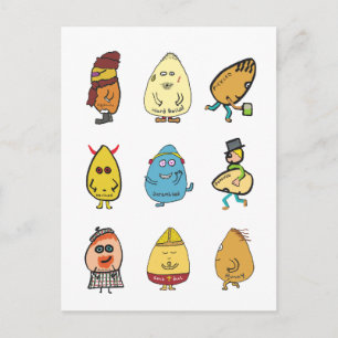Funny Egg Puns Briefkaart