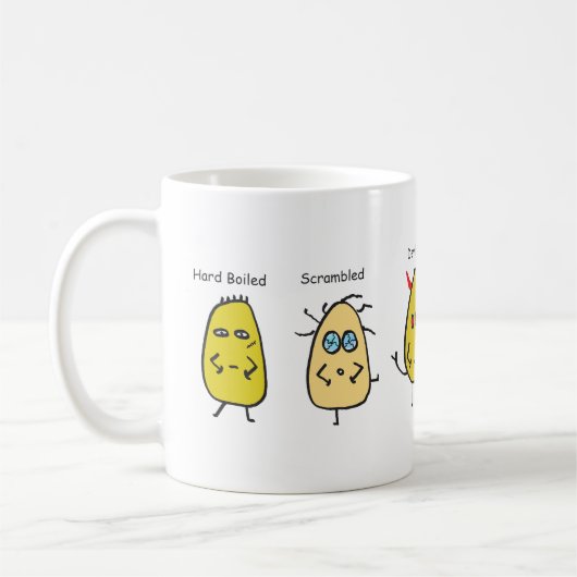 Funny Egg Puns Koffiemok (Links)