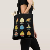 Funny Egg Puns Tote Bag (Dichtbij)