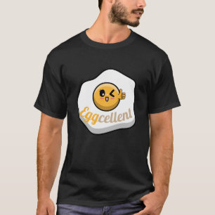 Funny eggcellent friet t-shirt