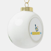 Funny Eggs Keramische Bal Ornament (Links)