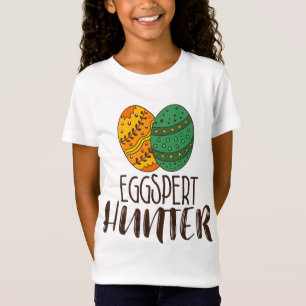 Funny Eggspert Hunter Easter Pun Quote Humoureuze T-shirt