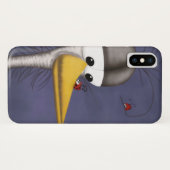 Funny Egret Cartoon Case-Mate iPhone Case (Achterkant (horizontaal))