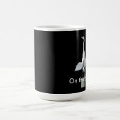 Funny Egret heron koffiemok (Center)