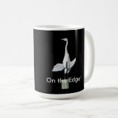 Funny Egret heron koffiemok (Voorkant rechts)