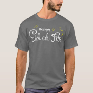 Funny Eid alFitr Mubarak citaat Happy Muslim Eid C T-shirt