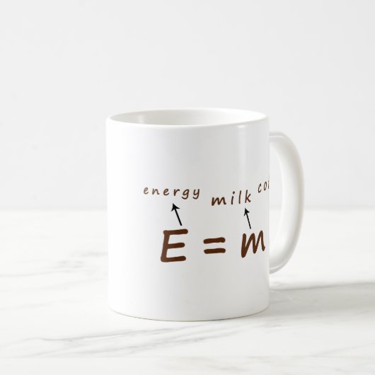 Funny Einstein Mok, Coffee Lover Mok (Voorkant rechts)