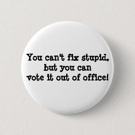 Funny Election Presidential 2020 Pin Ronde Button 5,7 Cm (Voorkant)