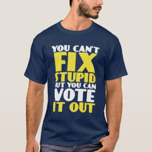 Funny Elections and Politics T-shirt Stemt er maar