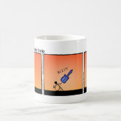 Funny Electric Guitar Stickman Mok - 127 (Center)