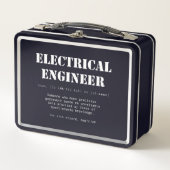 Funny Electrical Engineer Definition Gift (Voorkant)