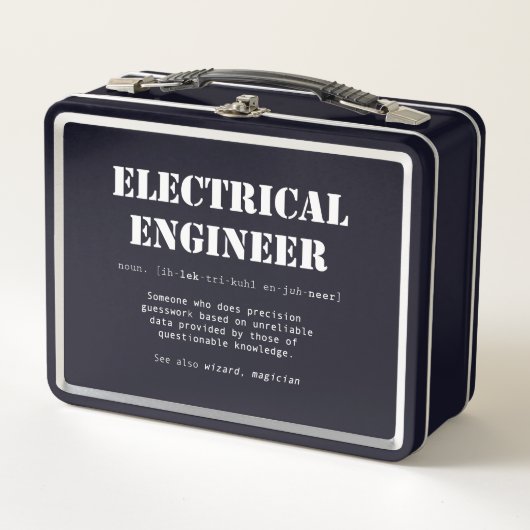 Funny Electrical Engineer Definition Gift (Voorkant)