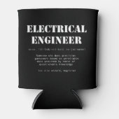Funny Electrical Engineer Definition Gifti Blikjeskoeler (Voorkant)