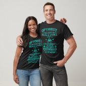 Funny Electrical Engineer halve lege Cadeft T-shirt (Unisex)