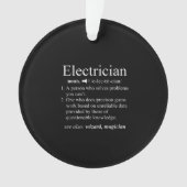 Funny Electrical Engineer Ornament (voorkant)