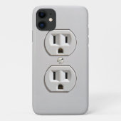 Funny Electrical Outlet Case-Mate iPhone Case (Achterkant)
