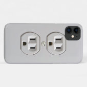 Funny Electrical Outlet Case-Mate iPhone Case (Achterkant (horizontaal))
