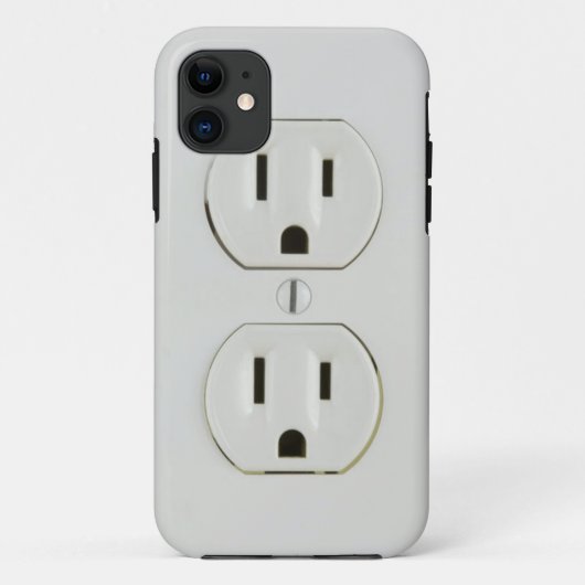Funny Electrical Outlet Case-Mate iPhone Case (Achterkant)