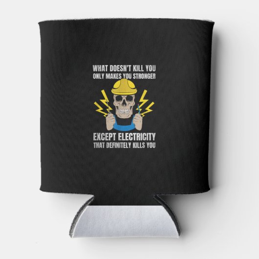 Funny Electrice Gift Electrical Engineer Blikjeskoeler (Voorkant)