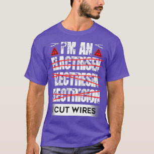 Funny Electrice Spelling Migs I Cut Wiens T-shirt