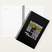 Funny Electricia Apparel, Mannen met een uurtarief Planner (Display)