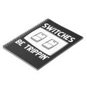 Funny Electricia Schakelaars Elektrische Techniek Notitieboek (Linkerzijde)