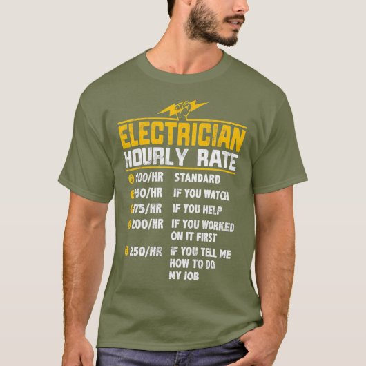 Funny Electricia T-shirt (Voorkant)