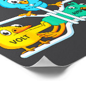 Funny Electrician For Men Women Electricity Engine Poster (Hoek)