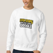 Funny Electrician Shirt I Fix Stuff (Voorkant)