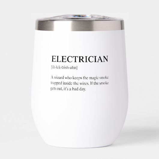Funny Electrician Technical Meaning Description (Voorkant)