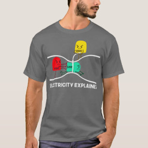 Funny Electricity legde uit wat de leerkracht Nerd T-shirt