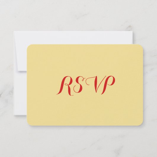 Funny Elegant Custom Holiday kerstparty RSVP (Achterkant)