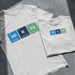 Funny Element Periodic Tabel T-shirt