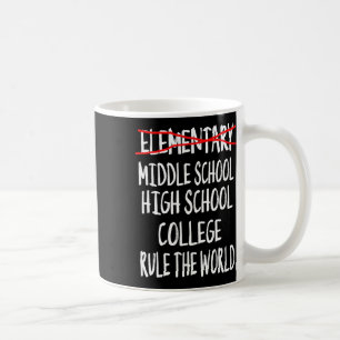 Funny Elementary School Afstuderen 6th Grade Gradu Koffiemok