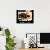 Funny Elephant, DISAPPOINTMENT (geen bulpdag) Poster (Thuiskantoor)