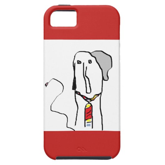 Funny Elephant Drager Animal Art Case-Mate iPhone Case (Achterkant)