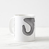 Funny Elephant Nose Mok (Voorkant links)