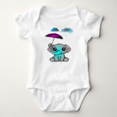 Funny elephant romper (Voorkant)