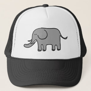 Funny elephant trucker pet