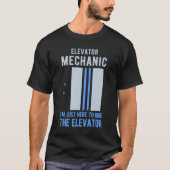 Funny Elevator T-shirt (Voorkant)