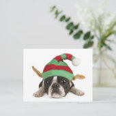 Funny Elf Briefkaart (Staand voorkant)