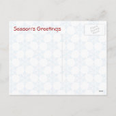 Funny Elf Briefkaart (Achterkant)