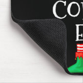 Funny Elf Family Christmas The Coffee Elf Sweater  Muismat (Hoek)