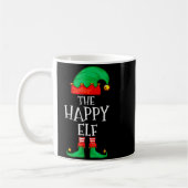 Funny Elf Family Christmas The Happy Elf Sweater M Koffiemok (Links)